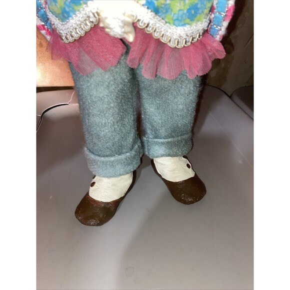 KAREN DIDION Cottontail Collection Mr. Easter Blue Bunny Rabbit Spring 26" Tall - Picture 8 of 14